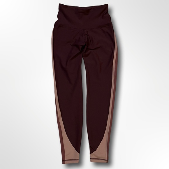 Old Navy High-Waisted Elevate Powersoft Color-Blocked 7/8 Leggings Size Small - Picture 1 of 5